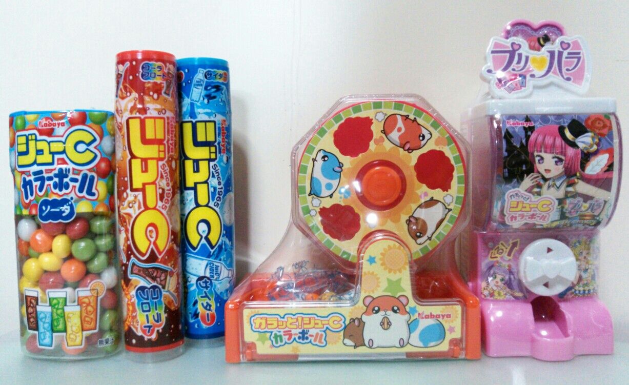 カバヤ ガラッとジューCカラーボール ガチャっとジューCカラーボール