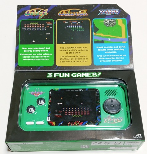 懐かしい3つのゲームが遊べる！ マイアーケード ポケットプレイヤー