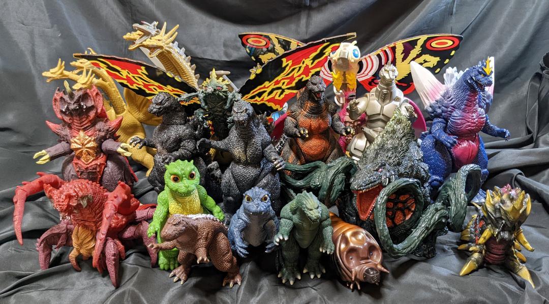 ゴジラ平成VSシリーズ（バンダイ）ソフビフィギュア20体コンプリート