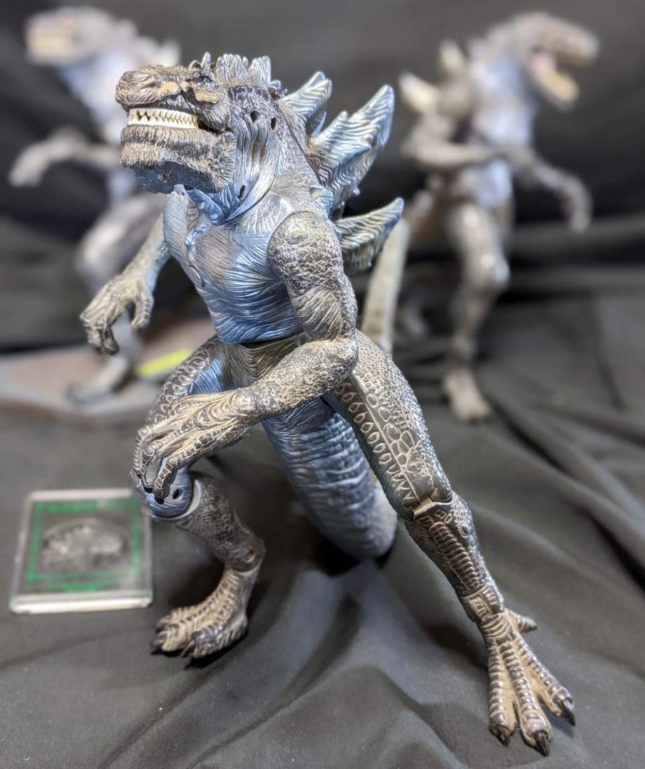 エメリッヒ版ゴジラ（1998）アクションフィギュア3体＋パンフレット