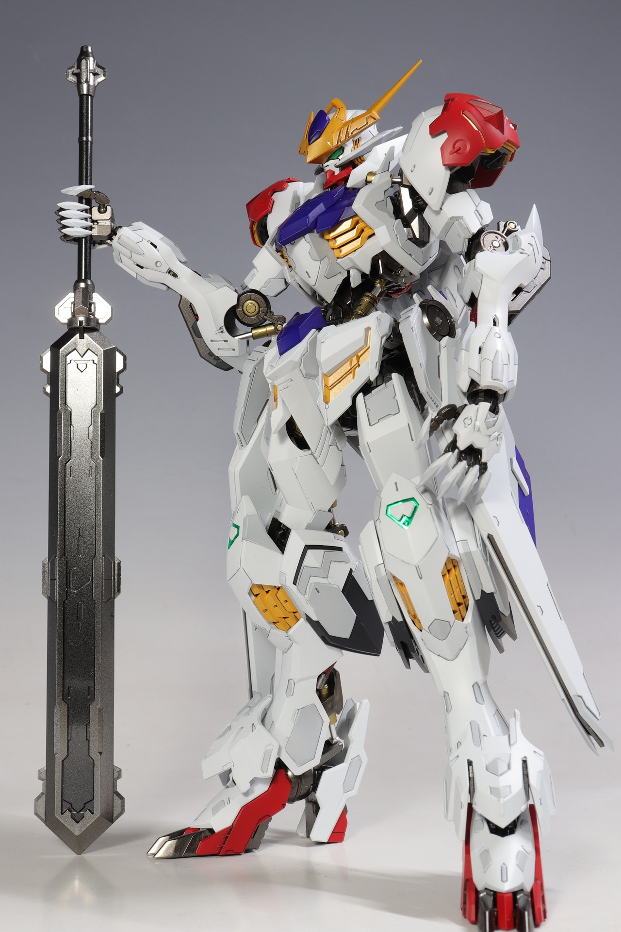 MG バルバトスルプス 金塗装 MG ガンダムバルバトスルプス 塗装/完成