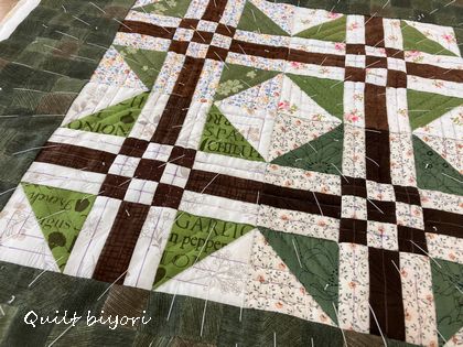 ボルチモアキルトのキルトと「公園の散歩」のキルト : 猫日和。キルト