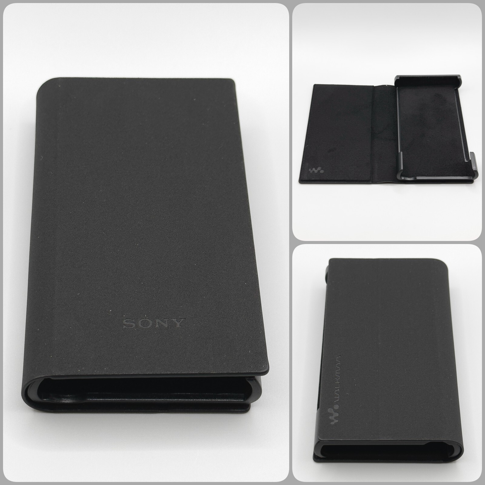 SONY NW-A307 (3) + SONY CKS-NWA300 / 画面も保護できる手帳型ケース