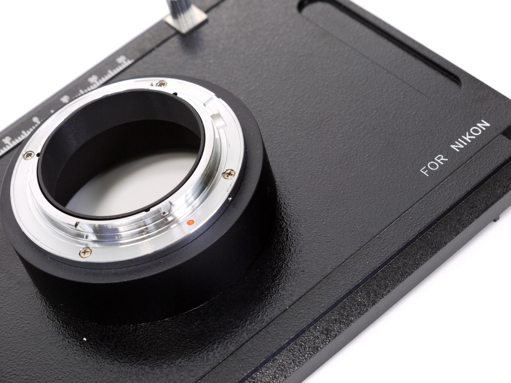 4x5フォルダDSLRスライドアダプタ キャノンEF ニコンF ソニーA