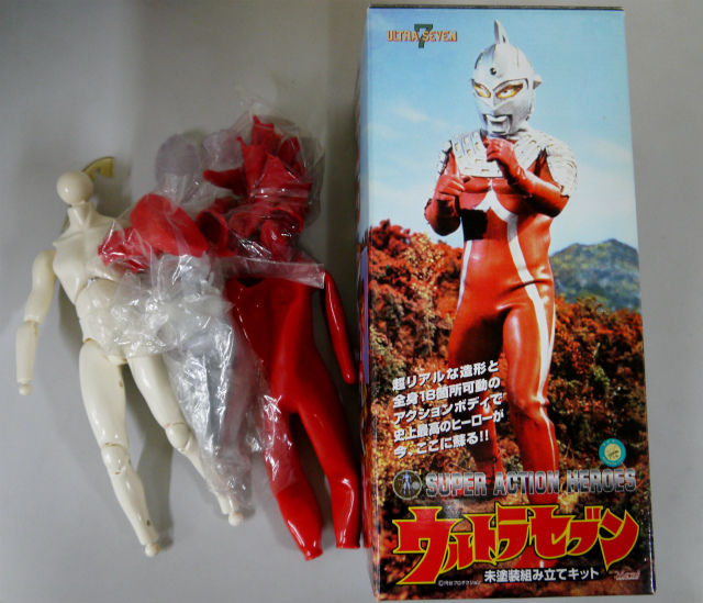 マーミット製アクションフィギュア ウルトラセブン : yasuu制作日記