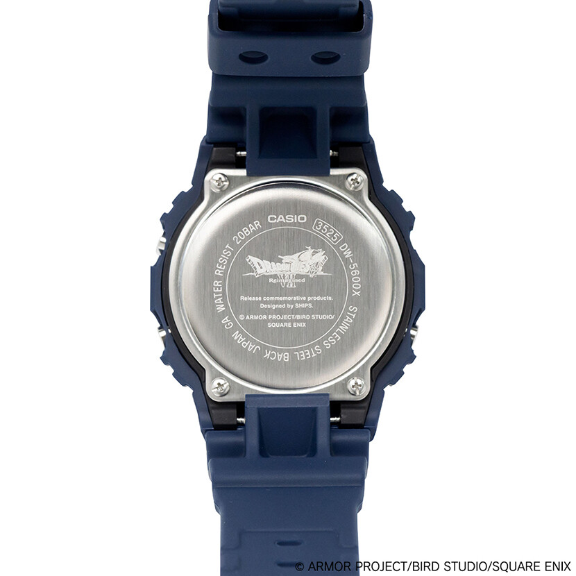バックライトにスライム！ドラゴンクエストVII Reimagined×G-SHOCK