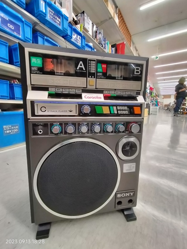 1984/昭和54/SONY/ANK-60/Wカセット8トラックカセットプレーヤー