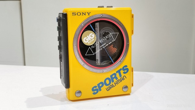 1985/昭和60/SONY/WM-75/Walkman SPORTS/GIGシリーズ/ウォークマン
