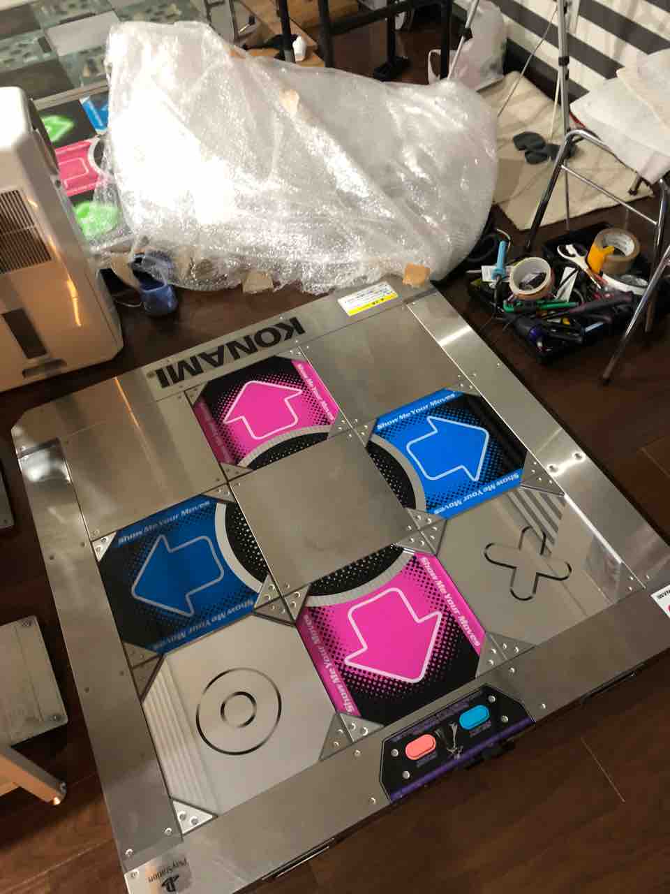 DanceDanceRevolution 専用コントローラー rev.2 修理後未使用品 即決