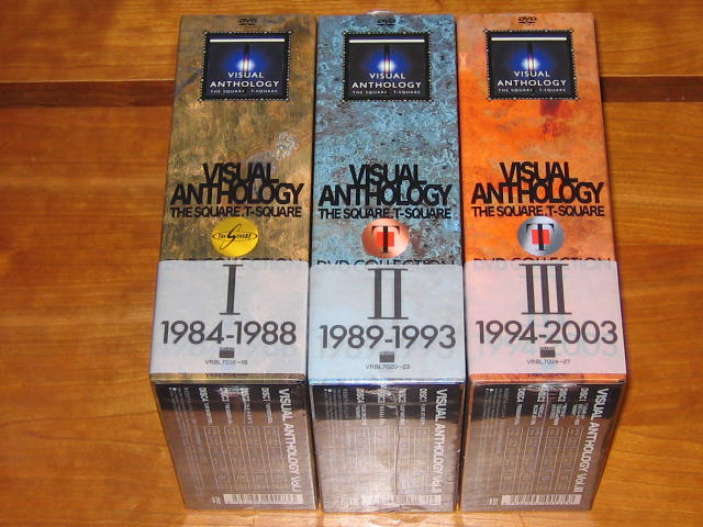 T-SQUARE/VISUAL ANTHOLOGY VOLⅡ〈4枚組〉 【公式通販】