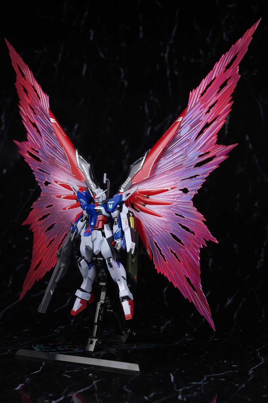 METAL ROBOT魂 デスティニーガンダムSpecII専用光の翼＆エフェクト