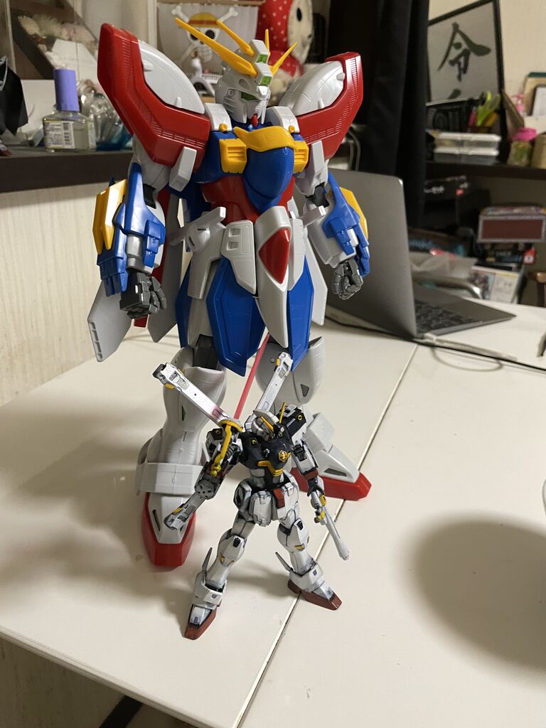 レビュー】パチ組み HGEX ゴッドガンダム（1/60） : ガジェットと