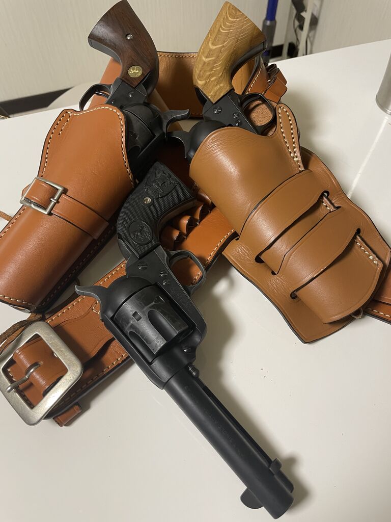 タナカガスSAAで遊ぶ】その3 デタッチャブルシリンダーSAA.45 サバゲー