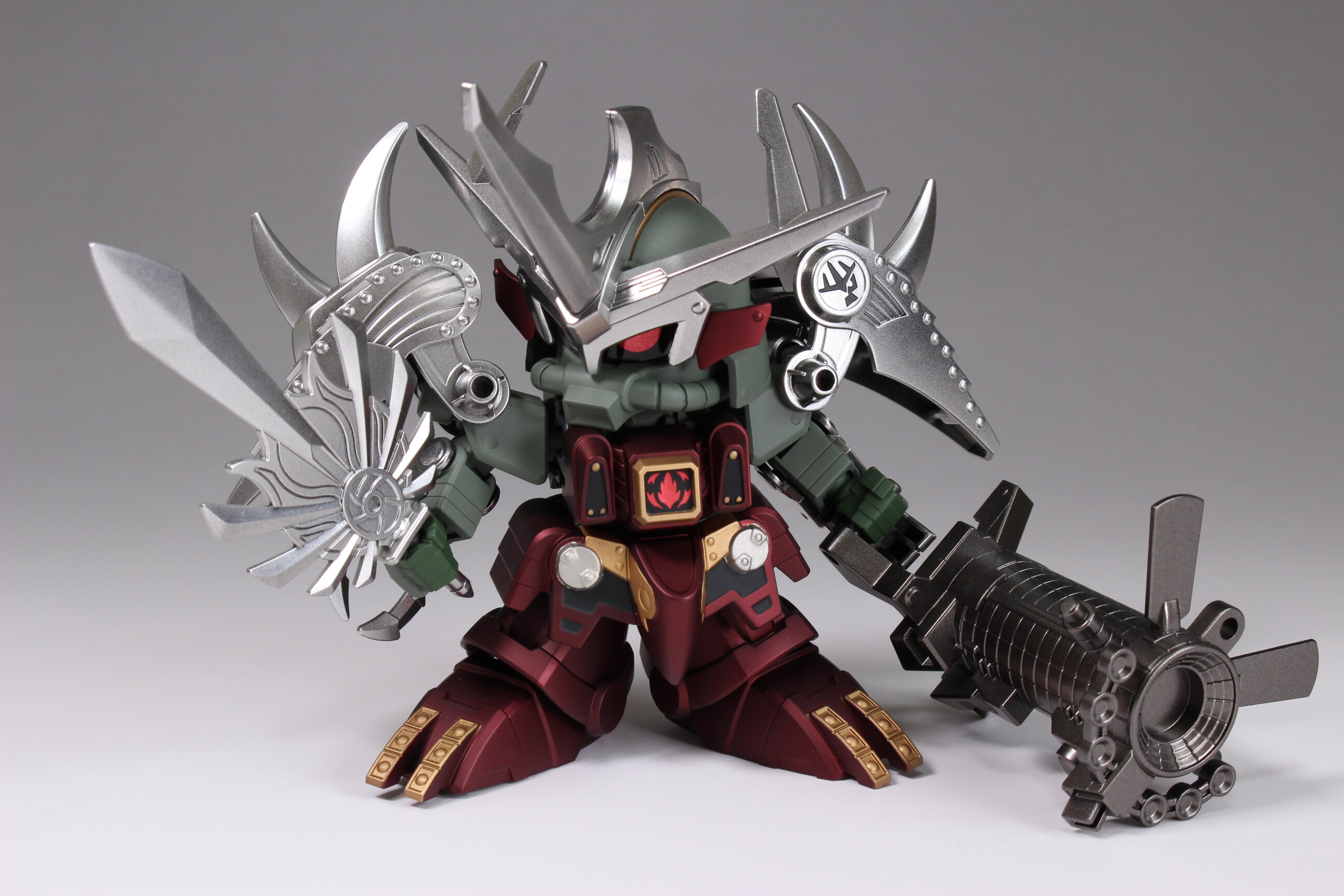 レジェンドBB 殺駆頭 （闇将軍） 全塗装 BB戦士 ザクト : Namicomの