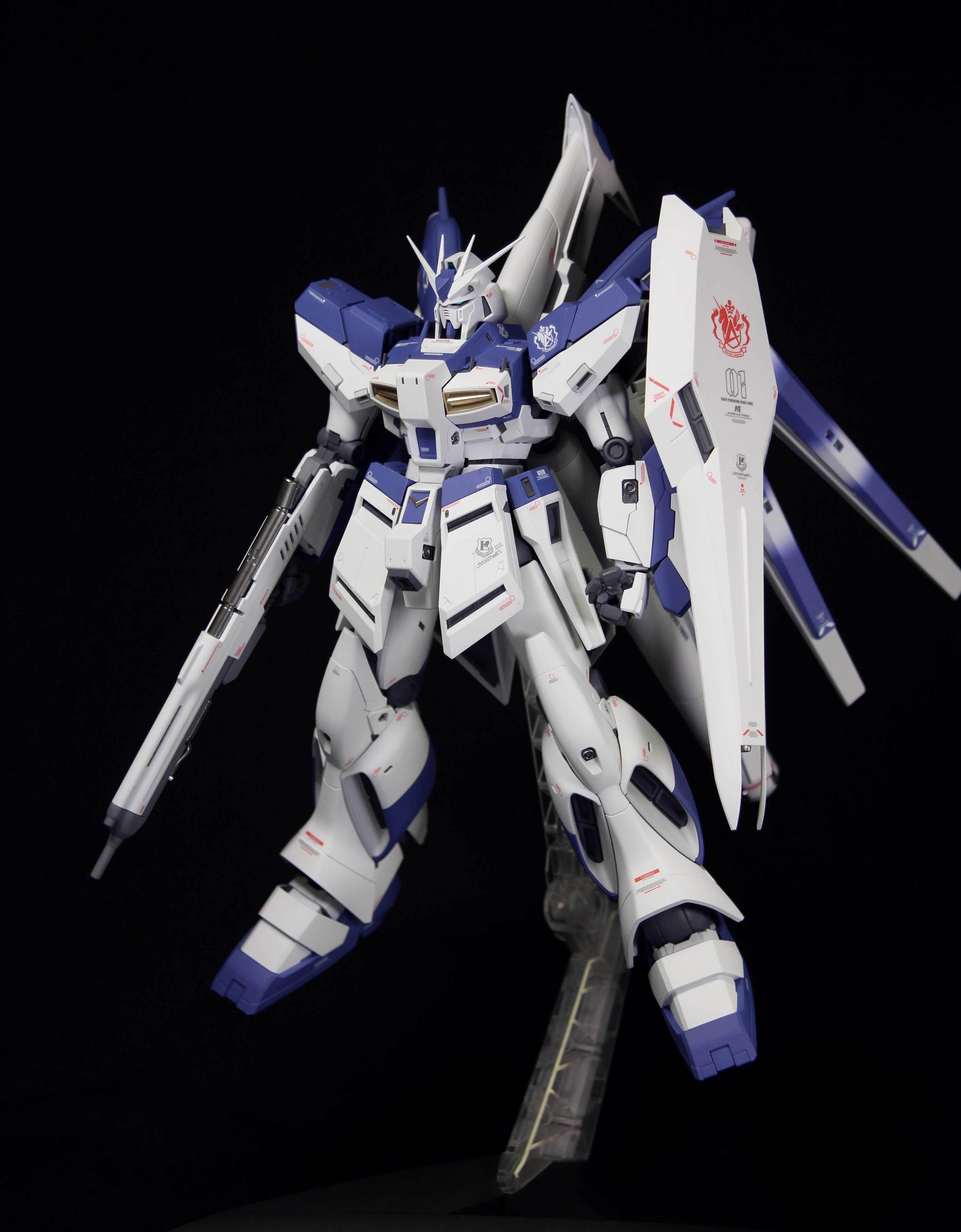 MG Hi-νガンダム HWS拡張セット 全塗装 : Namicomのガンプラ