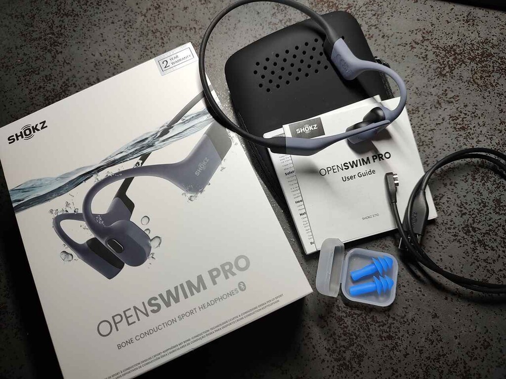 水中使用可能なワイヤレスヘッドフォン「Shokz OpenSwim Pro」レビュー