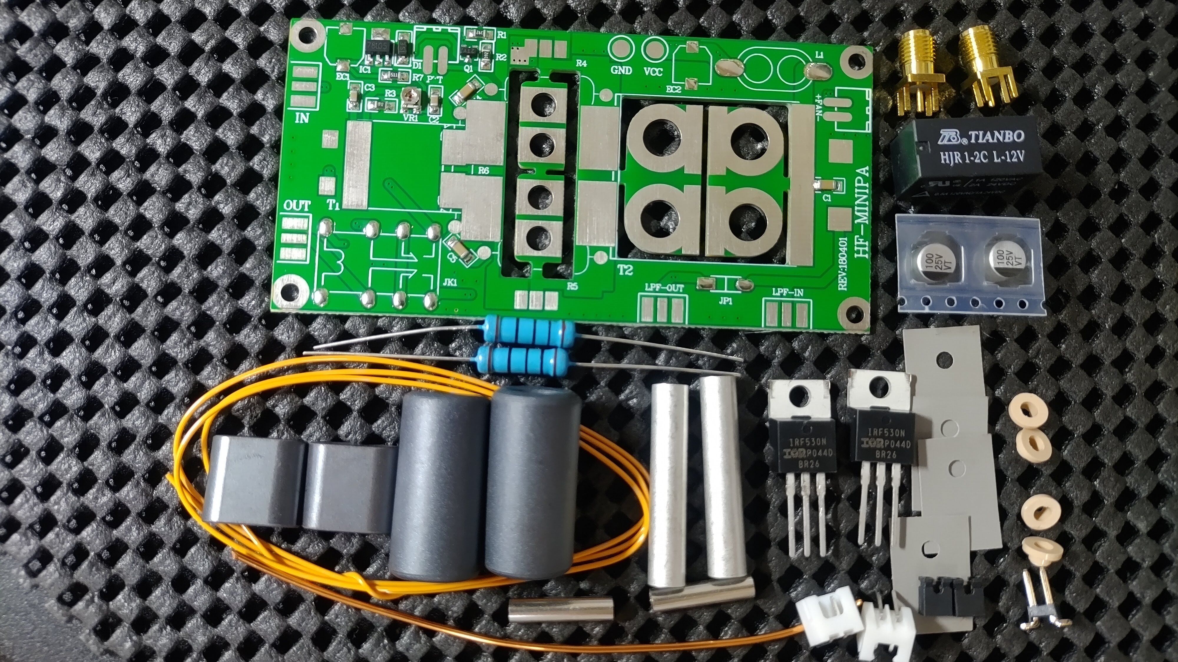 中華リニアアンプキットの製作→トラブル発生！！ : pupのブログ