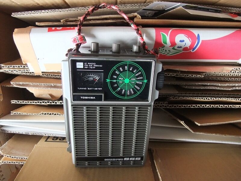 東芝「SOUND750 SSS」'70年代2バンドラジオ RP-727F 【公式通販】