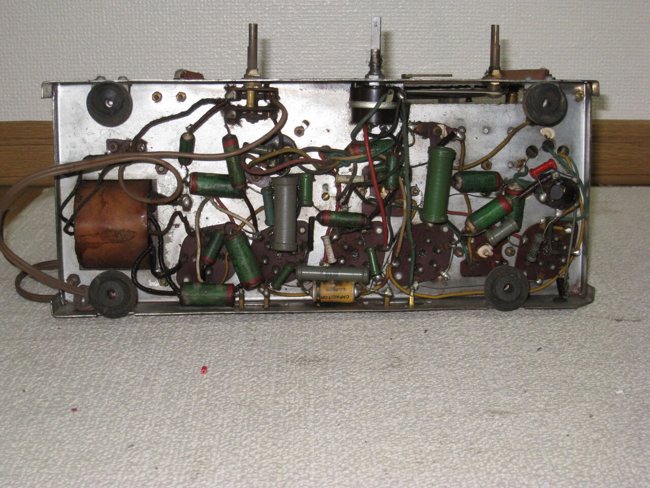 真空管ラジオ スーパーヘテロダイン受信機 AR-310型 シャープ 真空管