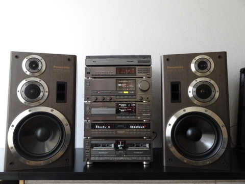 Panasonic INTELLIGENT COMPO SC-D8 : アラフィフたちの「バブルコンポ