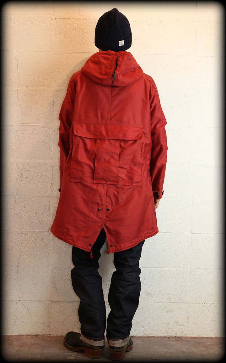 LB studio大阪 ～GERUGA ゲルガ DUSTER PARKA ダスターパーカー(レッド
