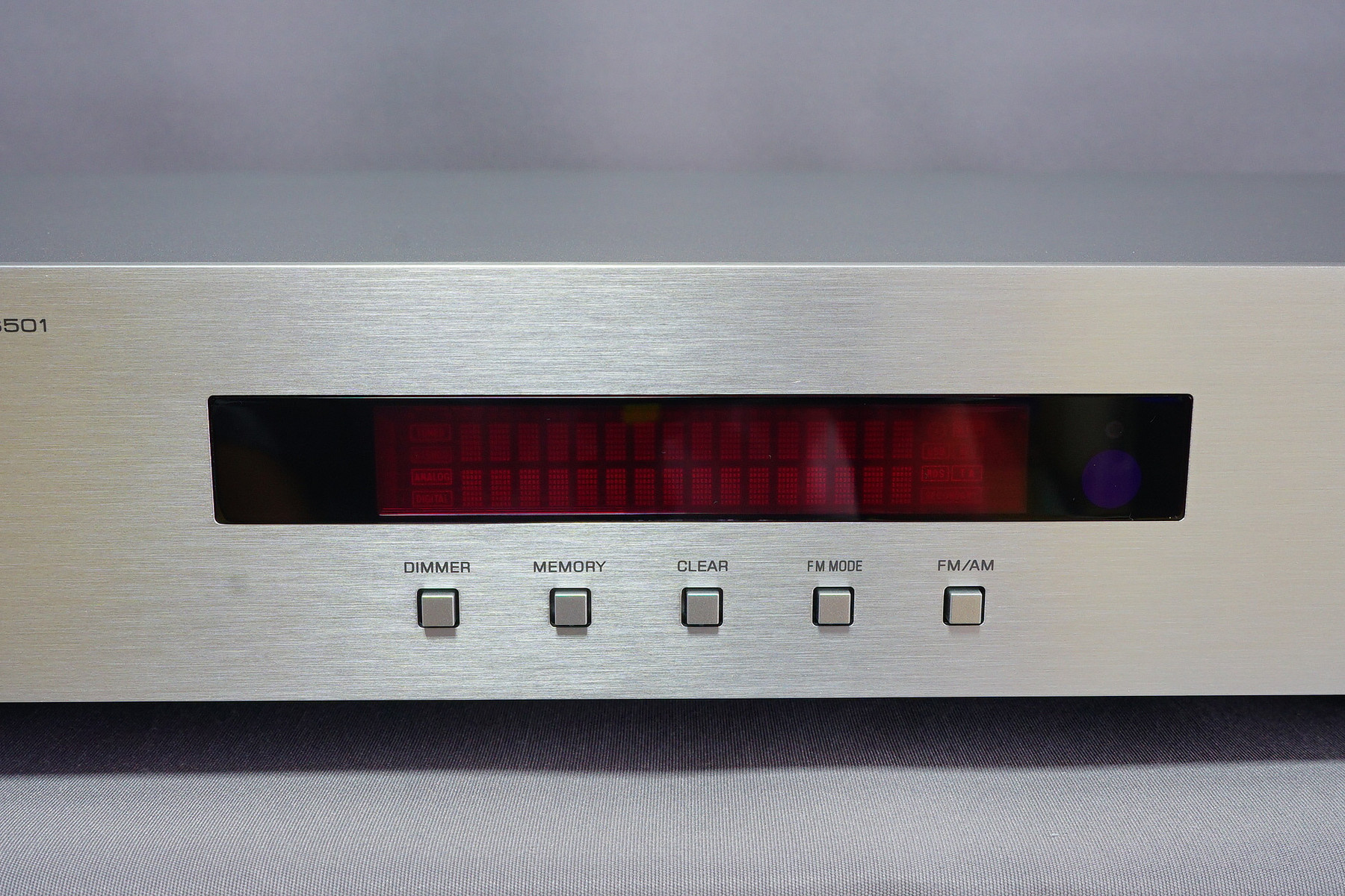 ワイドFM / AM チューナー「YAMAHA T-S501」のレビュー : 趣味の「写真