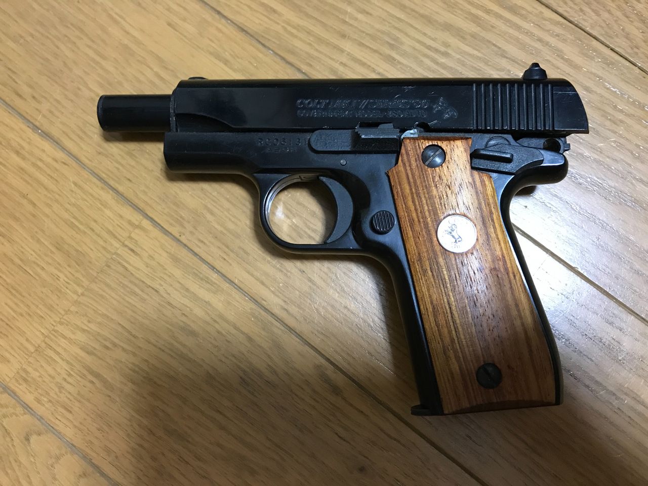 エアガンレビュー】タナカワークス Colt .380AUTO : Bravo1は自重で