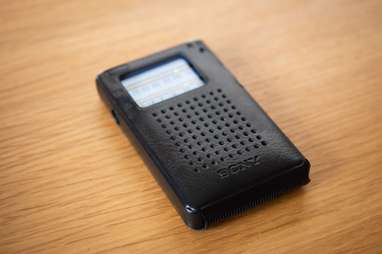 内ポケットにいつも♪ [SONY ポケッタブルラジオ ICF-T46] : 山に野に