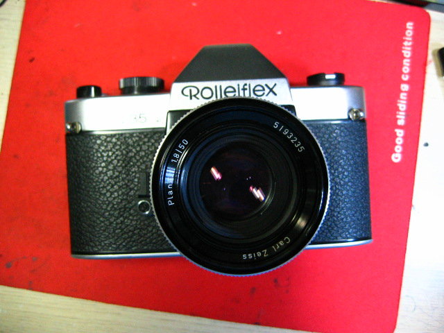 ローライフレックス SL35のレストア : カメラと写真が大好きな毎日