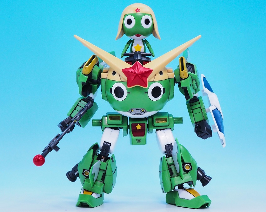 ケロロ軍曹 プラモコレクション 究極合神 ゴッドケロン レビュー