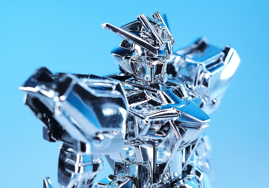 モデラーズカップ ストライクガンダム シルバーメッキ ガンプラ シード