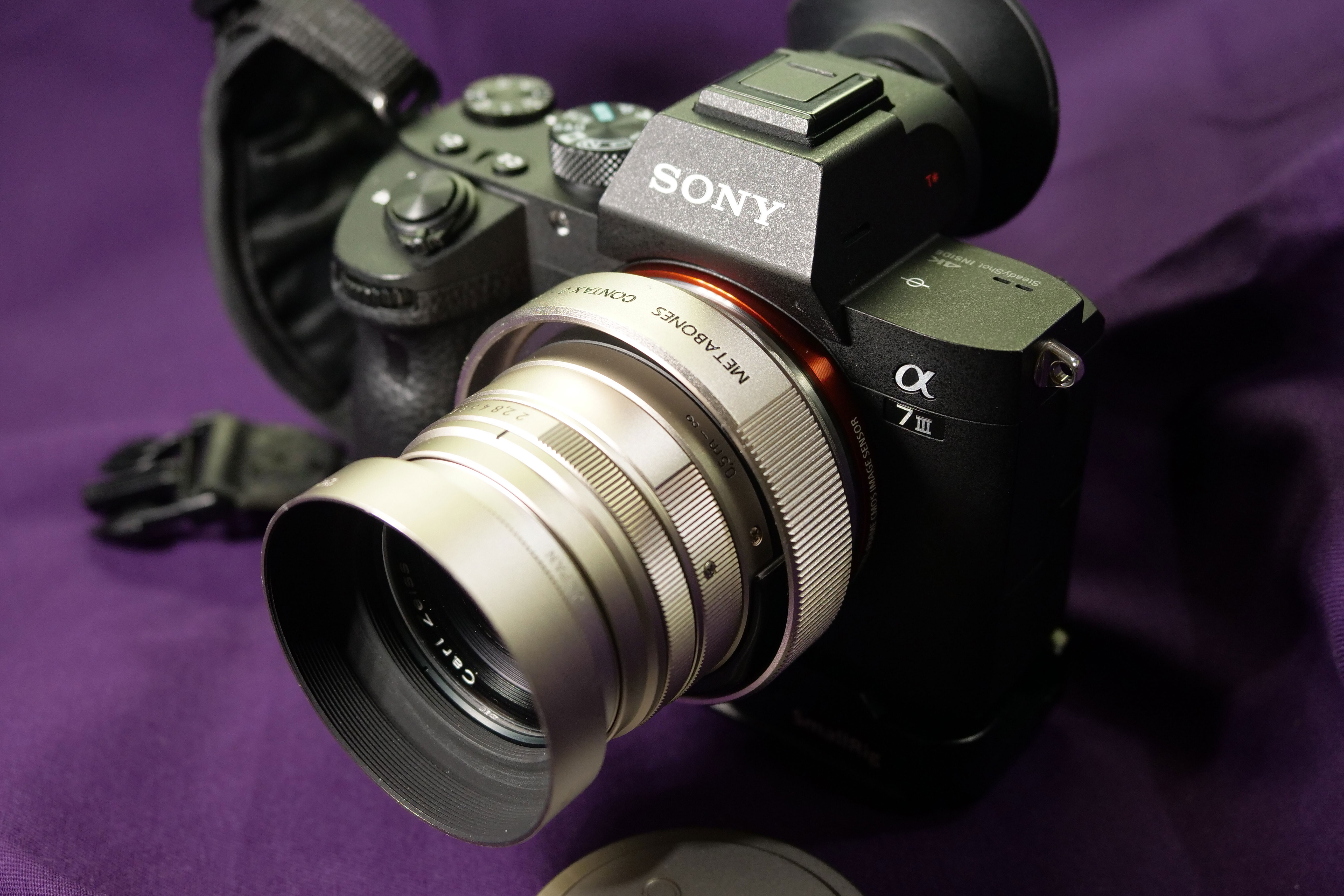 シャンパンゴールドのプラナー ～CONTAX G PLANAR 45mm～ : 風雲