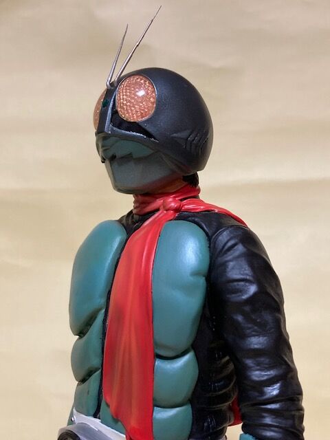 モデルレビュー第37】レインボー造型企画 1/5 仮面ライダー旧1号