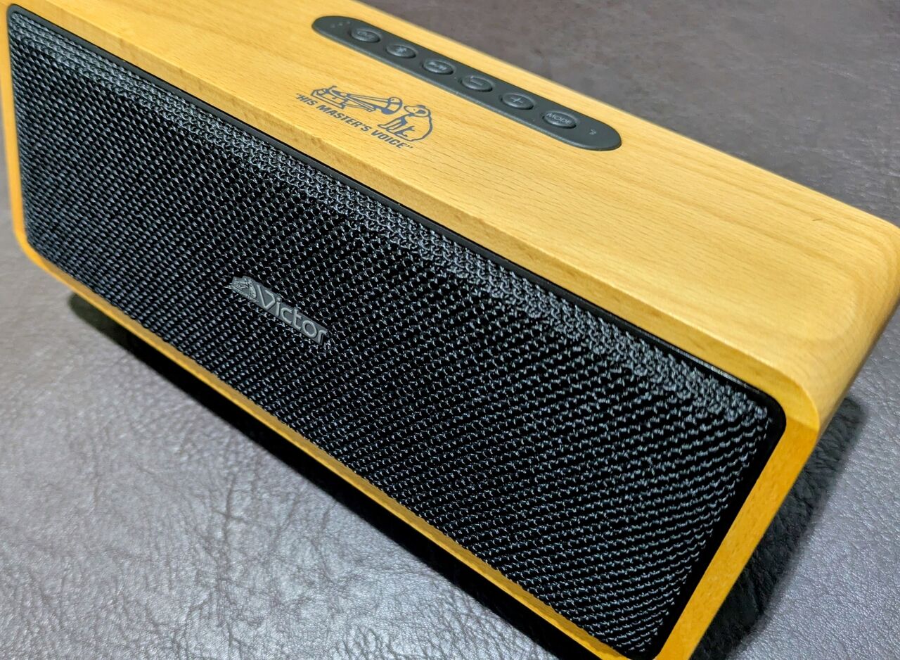Victorのポータブルスピーカー SP-WS02BT レビュー : slow AUDIO，slow