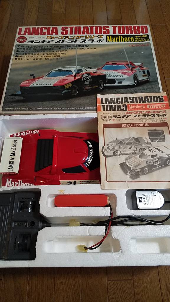 1970年代後半【ヨネザワ 1/12 ランチア ストラトス ターボ】マルボロ