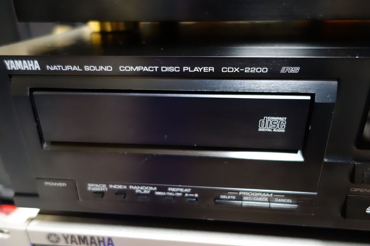 YAMAHA CDX-2200 のリカバリー完了です : アンプジャンカーのblog