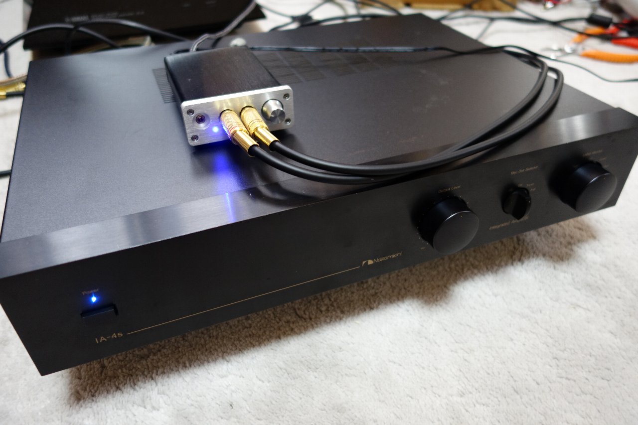 Nakamichi IA-4s をデジタルアンプにカスタマイズ : アンプジャンカー