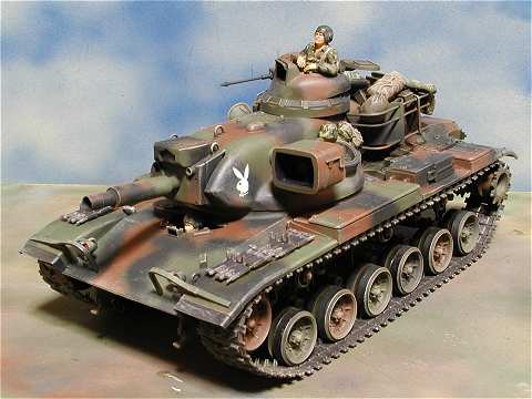 ◉M60A2チェロキー（TAMIYA 1/35 MT38）1995年くらいに製作 : T.M.の