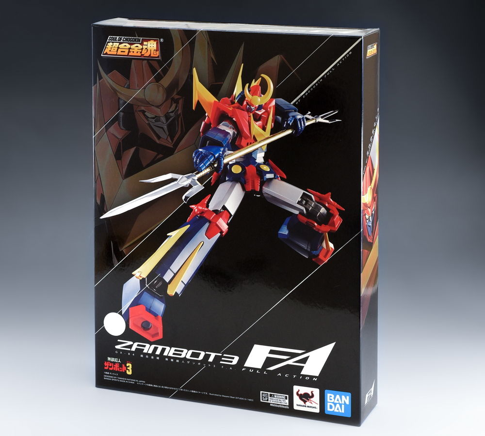 特製ポージング解説書付き「超合金魂 GX-84 無敵超人ザンボット3 F.A.