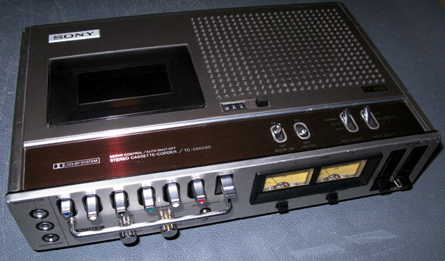 SONY TC-2860SD （カセットデンスケ） : フラットバーロードで行こう！