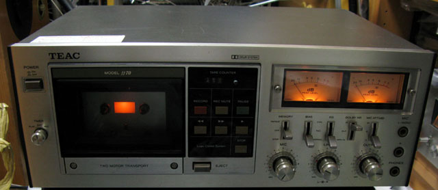 TEAC ff-70（カセットデッキ） : フラットバーロードで行こう！