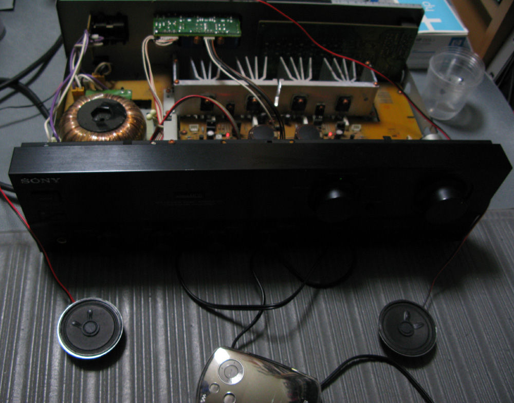 SONY TA-F510R (プリメインアンプ) : フラットバーロードで行こう！