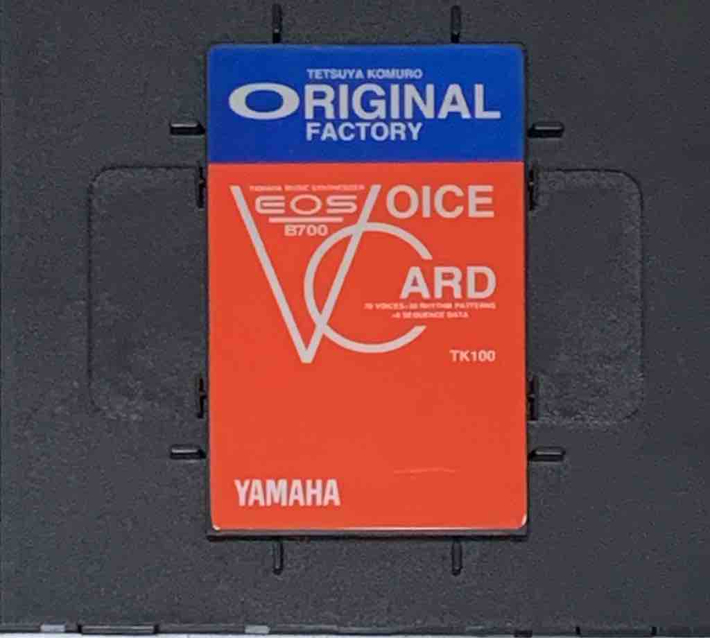 Vol.27】YAMAHA EOSシリーズ専用ボイスカード＆サウンドディスク紹介