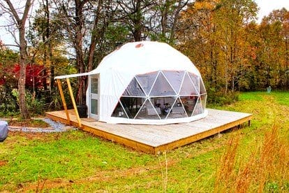 DS & DSX Geodesic Domes from Dome Spaces: Luxury Eco-Living – Live