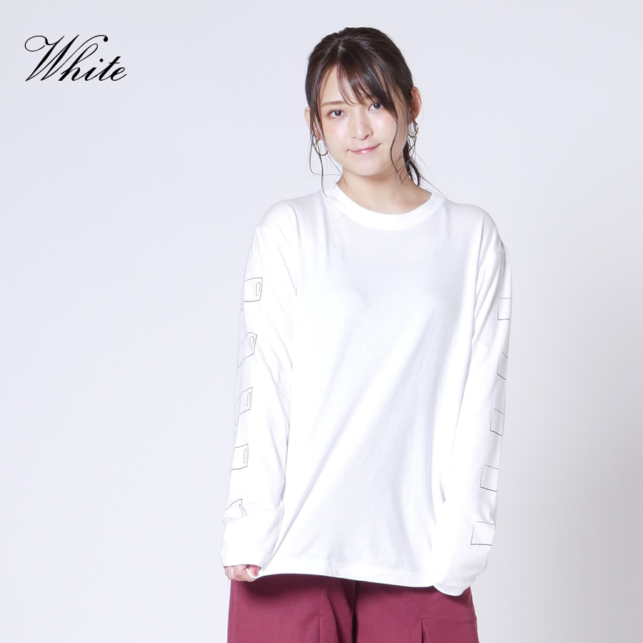 受注期間限定！鈴木咲コラボ企画第四弾！コラボ長袖Tシャツ◇鈴木咲