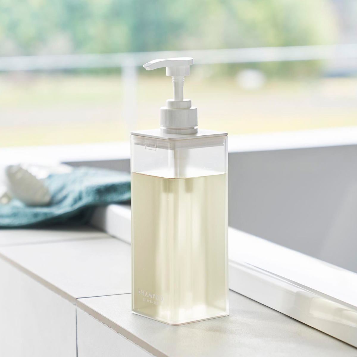 山崎実業 MIST たっぷり洗剤が出るディスペンサー ミスト シャンプー