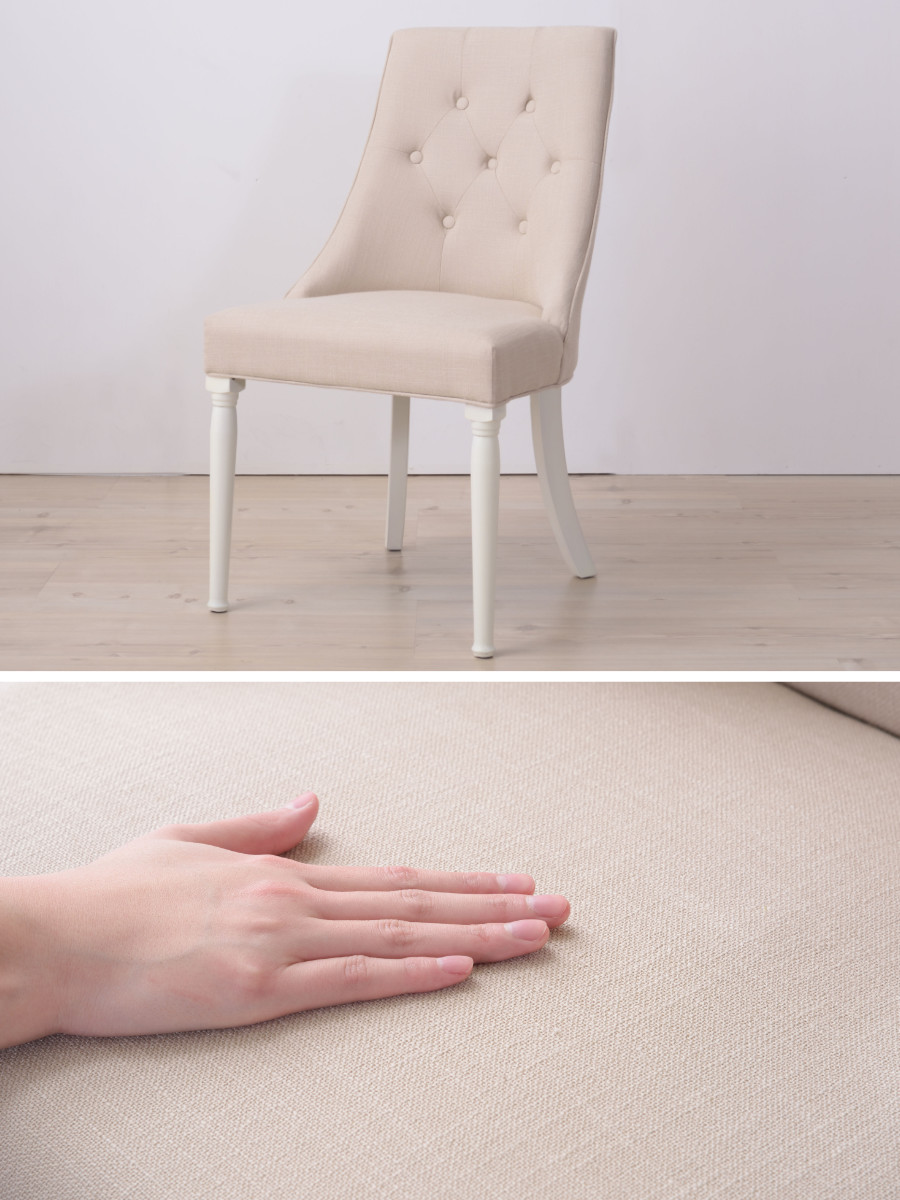 ダイニングチェア 座面高47cm 天然木 シャビーシック （ フレンチ