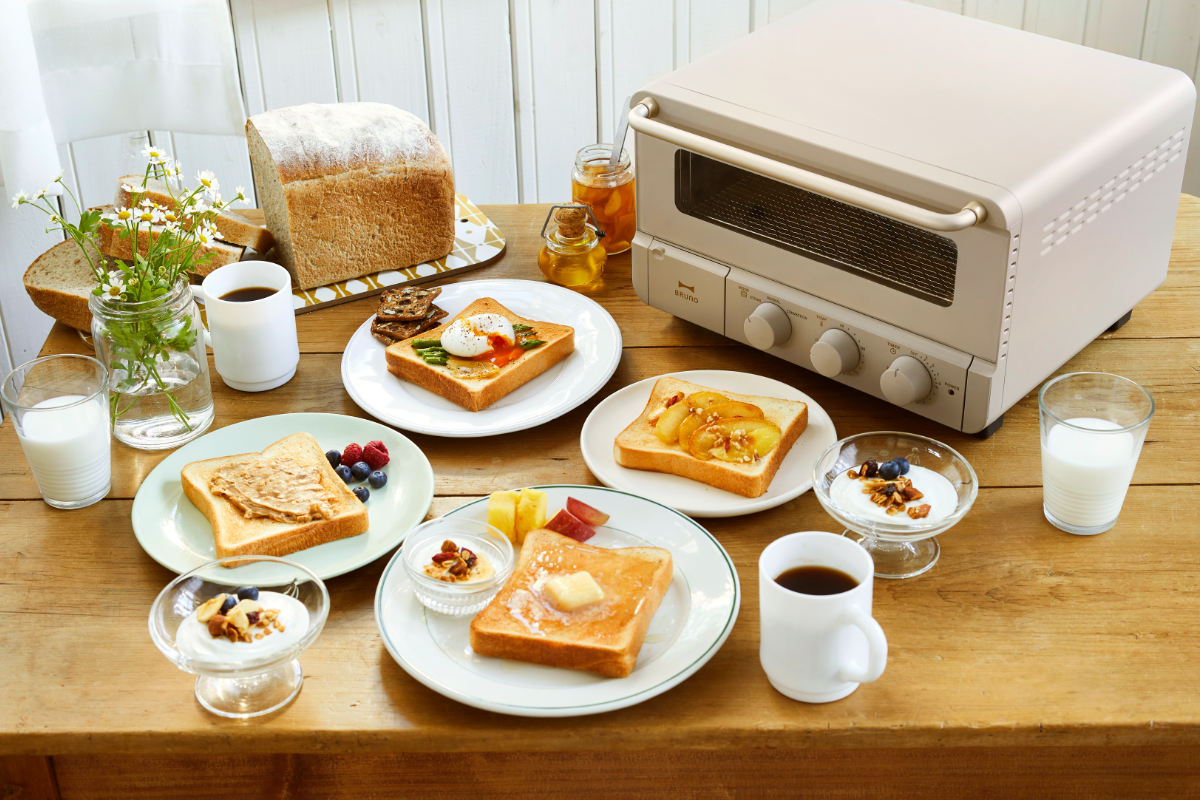 dショッピング |BRUNO オーブントースター スチーム＆ベイクトースター