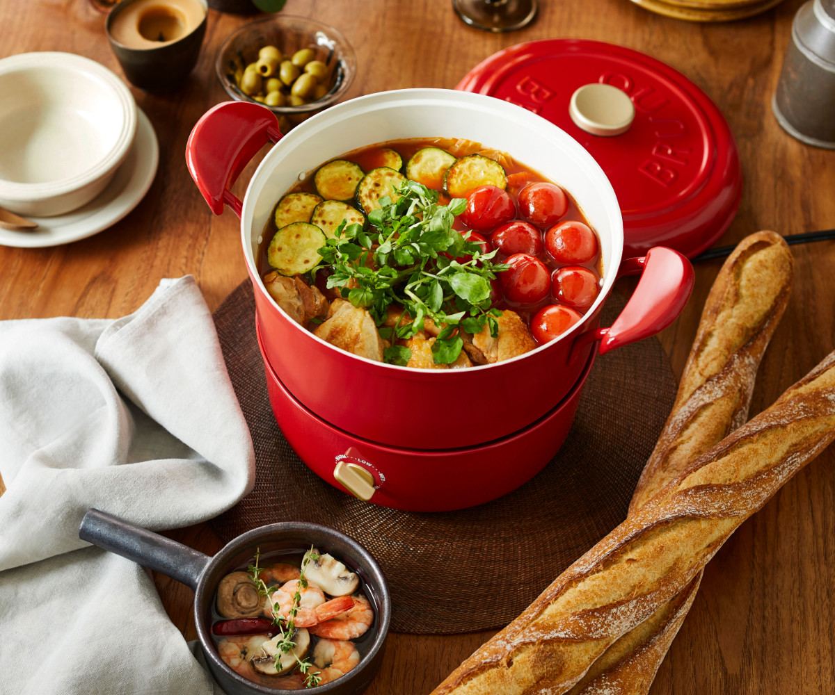 BRUNO マルチグリルポット 2L 卓上鍋 多機能鍋 電気鍋 （ ブルーノ