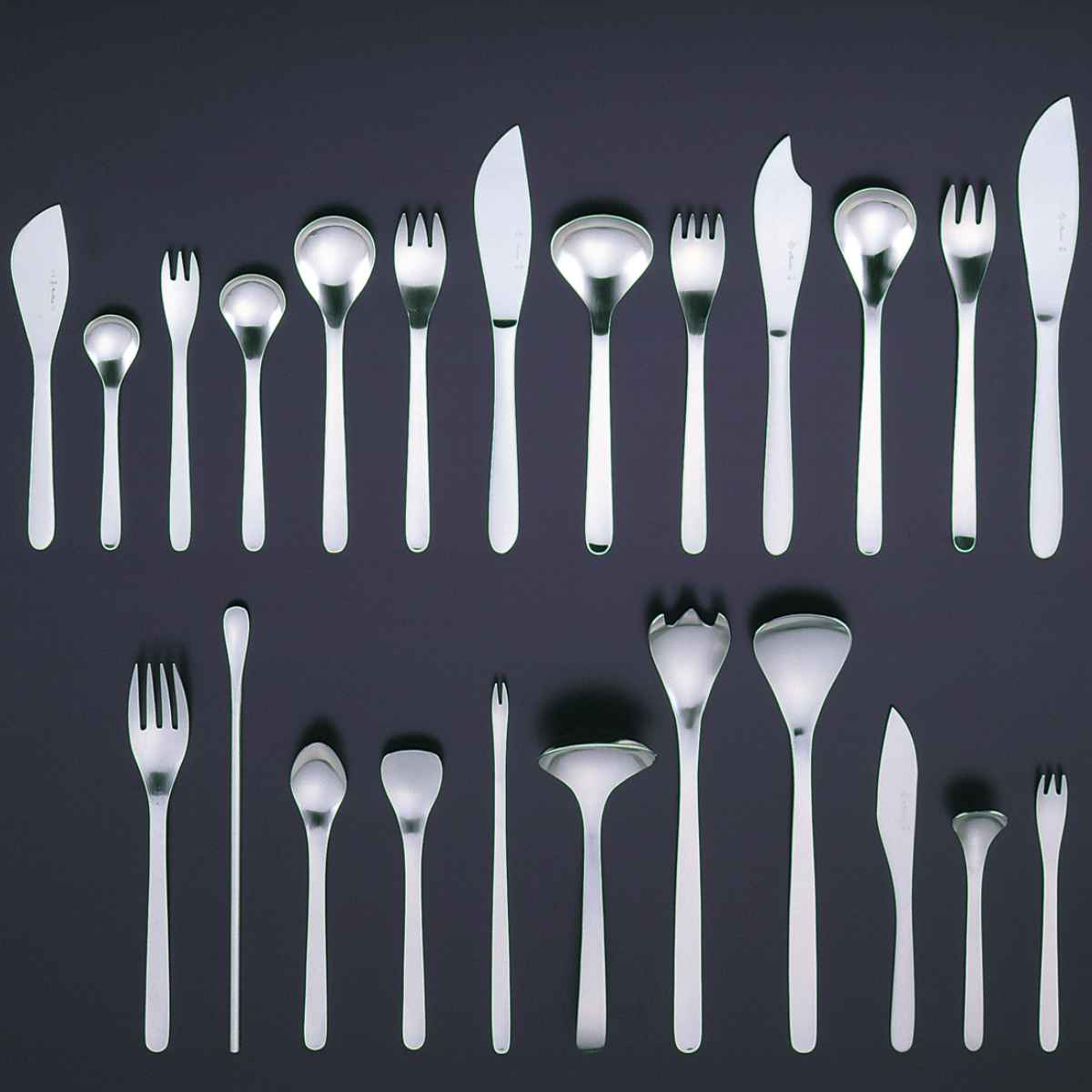 柳宗理 ＃1250 フルーツ ステンレス製 14本セット （ シュガーレードル